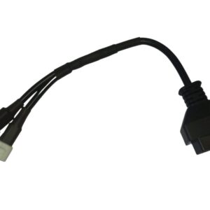 SMPL113 OBD-ll 16 Pin Female to 3 Pin & 4 Pin (2 in 1) Male Yamaha Bike Scanning Cable for OBD-ll Scanner V519, V311, V317