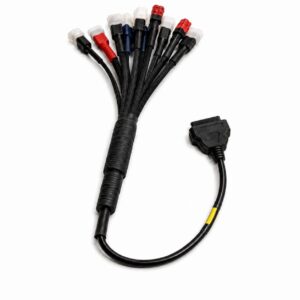 SMPL101 Multi Coupler 11 in 1 OBD-ll Base for BS6 / BS7 Scanning Cable for all Two Wheelar Bikes & Scooties | Compatible With OBD-ll V519, V311 and V317 Scanners