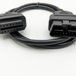 SMPL215 OBD-ll 16 Pin Male to Female Round Extension Moulded Cable