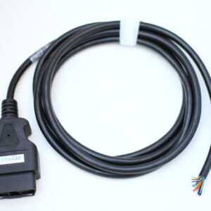 SMPL205 OBD-ll Ultra Male Connector with 16 Core Open End Moulded Wire