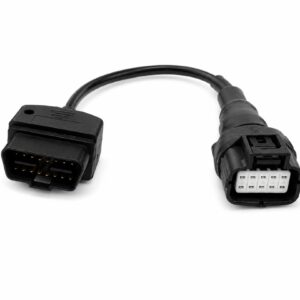 SMPL005 Ashok Leyland OBD-ll 16 Pin Male to ECO 10 Pin Female BS6 Diagnostic Cable for Connect all Device