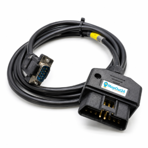 SMPL017 Mahindra OBD-ll 16 Pin Male to DB-9 Male Diagnostic Cable