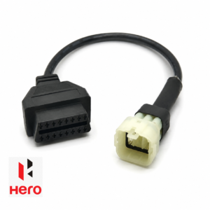 SMPL105 OBD-ll 16 Pin Female Hero & Hero Xpulse BS6/BS7 Bike Scanning Cable for OBD-ll Scanner V519, V311, V317