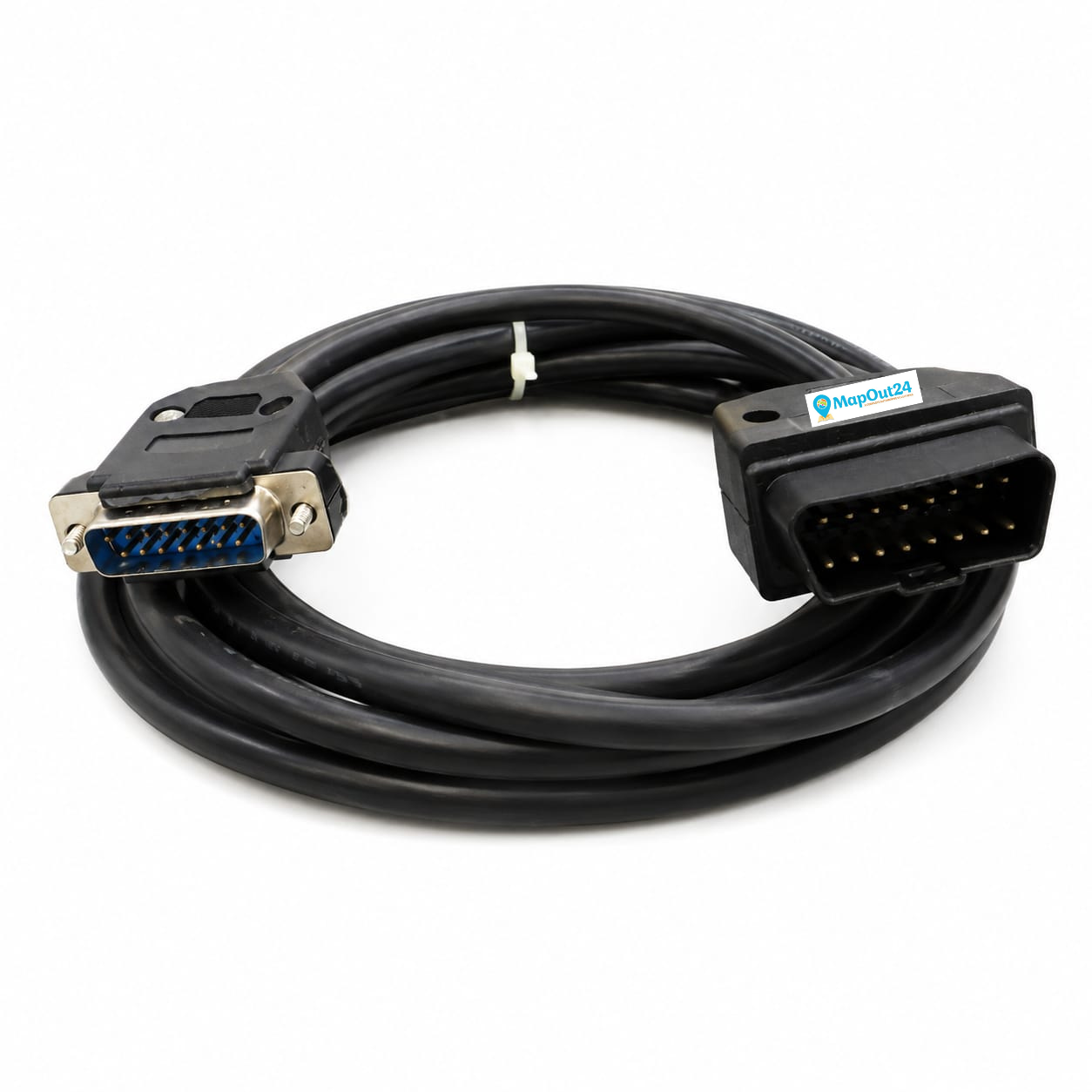 SMPL018 Mahindra (Garuda-ll) OBD-ll 16 Pin Male to DB-15 Male Diagnostic Cable for Trucks and Commercial Vehicle