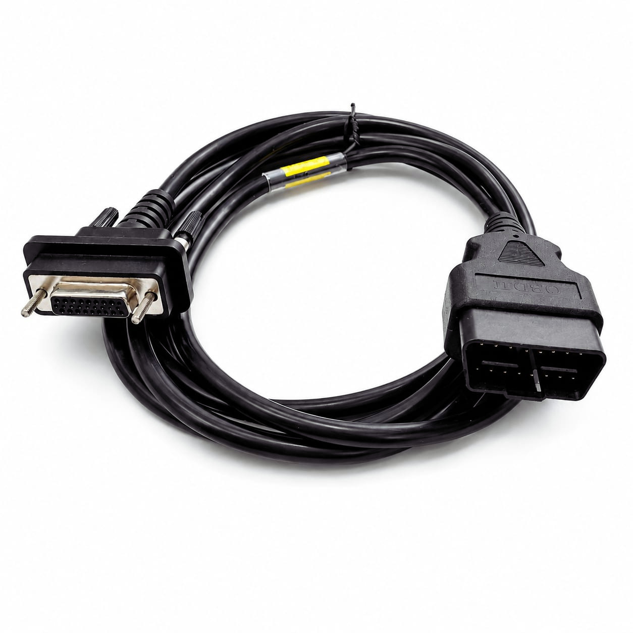 SMPL006 Bosch OBD-ll 16 Pin Male to DB-26 Female Diagnostic Moulded Cable for Maruti Suzuki, Renault, Nissan, Toyota, Ford, MG Car, Merecedze Benz, Hyundai