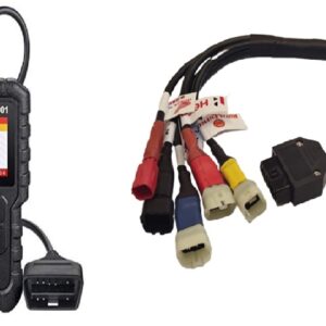 Launch 3001 OBD Scanner For Bike BS6 Universal All Bike Cable  Unbreakable Wire With All in BS-6 Cable