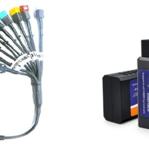 Bs6 OBD Cable 11 Types Universal Cables and Connectors Bike Scanner All Bike Two Wheeler & Four Wheeler OBD ELM 327 Scanner