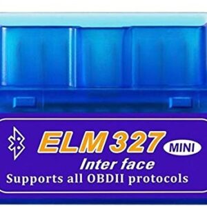 SMPL052 OBD-ll Bluetooth ELM327 Bike & Car Blue Scanner